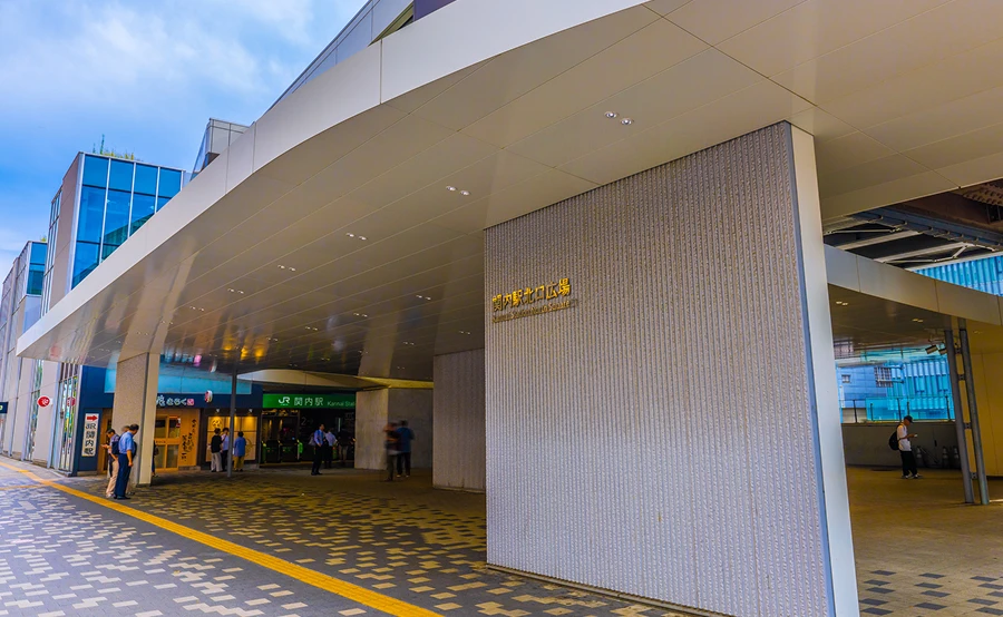 関内駅北口付近